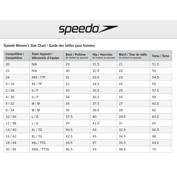 NEW Speedo Endurance The Fast Way Sapphire Crossback Competitive Swimsuit 26 - Picture 3 of 3